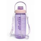 Squeeze 2100 ml com Tampa e Alça Roxa - Quanhe