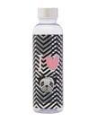 Squeeze 550 ml Cachorrinho I Love Dog Cachorro Chevron Presente Criativo Animal Para Água Suco Garrafa - Dog