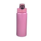 Squeeze 650ml Garrafa Alumínio Fitness Água Academia ROSA - Inter Squeeze 650ml Garrafa Alumínio Fitness Água Academia ROSA - Inter