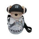 Squeeze 650ml Infantil Urso c/ Fone 2443707 Preto - Quanhe Squeeze 650ml Infantil Urso c/ Fone 2443707 Preto - Quanhe