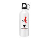 Squeeze aluminio branco God Of War Logo 2
