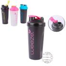Squeeze de Plastico 600 ml Shakeira com Misturador Squeeze de Plastico 600 ml Shakeira com Misturador
