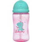 Squeeze Dino Patinete Rosa 400ML FLIPT