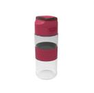Squeeze eleve 650ml, esportes,academia,lazer soprano - vermelho
