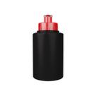 Squeeze Fumê Com Tampa Vermelha 340ml