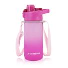 Squeeze Garrafa de Água com Tampa Alça Trava Filtro Peneira Infusor Fazer Água Saborizada BPA Free 550 Ml