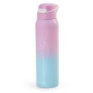 Squeeze Garrafa Térmica Tie Dye Rosa e Azul 450ml Termopro