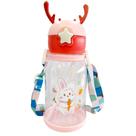 Squeeze Infantil com Tampa e Alça Rosa 450 ml- Quanhe
