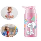Squeeze Snoopy Rosa 500ml Garrafinha Infantil para Meninas com Estampa Fofa Squeeze Snoopy Rosa 500ml Garrafinha Infantil para Meninas com Estampa Fofa