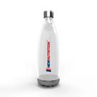 Squezze Plástica com Inox - 700ml Transparente - NewNutrition