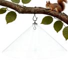 Squirrel Baffle WUCYLKA PP de 19 polegadas para alimentadores de pássaros ao ar livre Squirrel Baffle WUCYLKA PP de 19 polegadas para alimentadores de pássaros ao ar livre