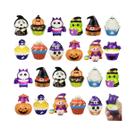Squishies De Halloween De Crescimento Lento, 6 Ou 12 Peças, Morcego E Abóbora, Lembrancinhas De Squishies De Halloween De Crescimento Lento, 6 Ou 12 Peças, Morcego E Abóbora, Lembrancinhas De