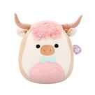 Squishmallows de pelúcia Samson The Cookie Highland Cow 50cm