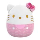 Squishmallows de pelúcia Sanrio Hello Kitty 50º aniversário 35 cm