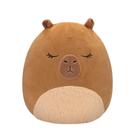 Squishmallows Original Lijian - Capivara de Pelúcia Marrom 35cm