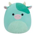 Squishmallows Original Seamus - Vaca Verde de Pelúcia 35cm