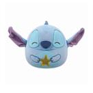 Squishmallows, Pelúcia Stitch com Estrela de 20cm Disney