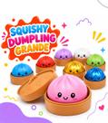 Squishy Dumpling De Apertar Anti Stress Divertido Grande