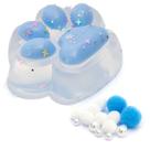 Squishy Patinha Bichinho Apertar Anti Estresse Diversos modelos Azul Rosa laranja tie day roxo verde