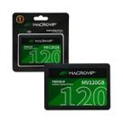 SSD 120GB Macrovip, SATA 3 (6Gb/s), 2.5", Leitura 520MB/s, Gravação 450MB/s - MV120GB