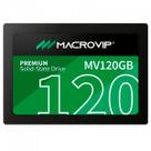 SSD 120GB SATA3 Macrovip 2.5 Polegadas MV120GB Leitura até 520 MBs e Gravação até 450 MBs