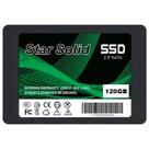 SSD 128GB Biostar S160 SATA III 6GBs 2,5 Pol 7mm Leitura 550MBs e Gravação 430MBs S160128GB