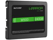 SSD 240GB Warrior Gamer SATA - Leitura 540MB/s e Gravação 500MB/s