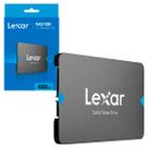 SSD 480GB Lexar NQ100, SATA III (6Gb/s), Leitura 550MB/s, 2.5" - LNQ100X480G-RNNNU