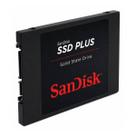SSD 500GB SanDisk Plus Sata III 2.5'' Leitura de 545MB/s