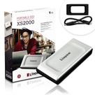 SSD Externo 1TB Portátil Kingston XS2000 USB 3.2 Leitura 2000MBS Gravação 2000 MBs