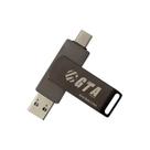 Ssd Externo 256gb 400mb/s Leit - 400mb/s Grav USB3.0/TipoC SSDPT256GBDUAL GTA Tech