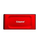 SSD Externo Kingston XS1000, 1TB, USB 3.2 Gen 2x2, Portátil, Leitura: 1050 MB/s, Gravação: 1000 MB/s, Vermelho - SXS1000R/1000G