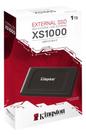 Ssd Externo Portátil Kingston Xs1000 1tb, Usb 3.2, 1050mb/s Preto