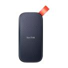 SSD Externo Portátil Sandisk, 2TB, USB, Leitura: 800MB/s, Preto e Laranja - SDSSDE30-2T00-G26