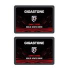 SSD Gigastone SATA 128 GB (pacote com 2) 2,5" e 520 MB/s para laptop