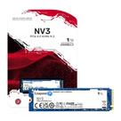 SSD Kingston 1TB Nv3 M.2 2280 Nvme M2 PCIe 4, Leitura 6000MBs, Gravação 4000MBs, Ultra Rápido SNV3S1000G