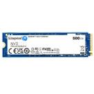 SSD Kingston 500GB Nv3 M2 Nvme M.2 2280 PCIe 4, Leitura 5000mbs, Gravação 3000mbs, Ultra Rápido SNV3S500G