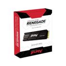 SSD Kingston Fury Renegade 2TB M.2 2280 NVMe Leitura 7300MB/s Gravação 7000MB/s - SFYRDK/2000G SSD Kingston Fury Renegade 2TB M.2 2280 NVMe Leitura 7300MB/s Gravação 7000MB/s - SFYRDK/2000G