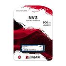 Ssd Kingston Nv3 500gb M.2 2280 Nvme Leitura E Gravação 5000mb/s - 3000mb/s Gen4x4 Snv3s/500g Ssd Kingston Nv3 500gb M.2 2280 Nvme Leitura E Gravação 5000mb/s - 3000mb/s Gen4x4 Snv3s/500g