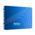 SSD Netac N600S, 128GB, Sata III, Leitura 510MBs e Gravação 440MBs, NT01N600S-128G-S3X