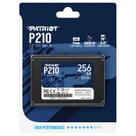SSD Patriot P210 256GB 2.5" SATA III 6GB/s, Leitura até 500MB/s e Gravação até 400MB/s - P210S256G25