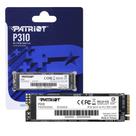 SSD Patriot P310 240GB M.2 2280 NVMe 1.3 Pcie Gen3 x4 Leitura 1700MBs Gravação 1000MBs P310P240GM28