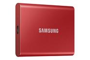 SSD portátil SAMSUNG T7 500GB USB 3.2 Gen2 1050MB/s Vermelho SSD portátil SAMSUNG T7 500GB USB 3.2 Gen2 1050MB/s Vermelho