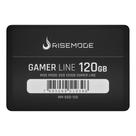 SSD Rise Mode Gamer Line, 120GB, SATA III, Leitura: 530MB/s, Gravação: 520MB/s, Preto - RM-SSD-120 SSD Rise Mode Gamer Line, 120GB, SATA III, Leitura: 530MB/s, Gravação: 520MB/s, Preto - RM-SSD-120
