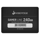 SSD Rise Mode Gamer Line, 240GB, SATA III, Leitura: 530MB/s, Gravação: 520MB/s, Preto - RM-SSD-240 SSD Rise Mode Gamer Line, 240GB, SATA III, Leitura: 530MB/s, Gravação: 520MB/s, Preto - RM-SSD-240