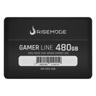 SSD Rise Mode Gamer Line, 480GB, SATA III, Leitura: 530MB/s, Gravação: 520MB/s, Preto - RM-SSD-480 SSD Rise Mode Gamer Line, 480GB, SATA III, Leitura: 530MB/s, Gravação: 520MB/s, Preto - RM-SSD-480