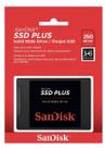 SSD SanDisk 250GB SATA III 2.5 Velocidade 545MB s para PC e notebook