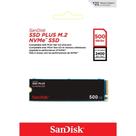 Ssd Sandisk 500gb M.2 2280 Pcie Gen3 Nvme