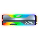 SSD XPG Spectrix S20G, 1TB, M.2 2280, PCIe Gen3x4, Leitura: 2500 MB/s e Gravação: 1800 MB/s, 3D NAND, RainboW - ASPECTRIXS20G-1T-C