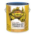 Stain Cabot Australian Timber Oil Redutível em Água 3,78 L Natural